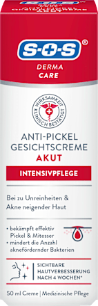 Anti-puistjes gezichtscrème, 50 ml
