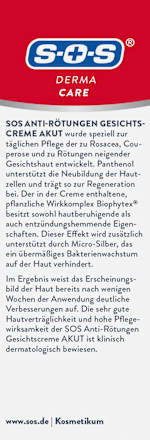 Acute anti-roodheid gezichtscrème, 50 ml