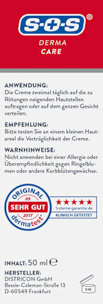 Acute anti-roodheid gezichtscrème, 50 ml