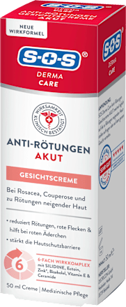 Gesichtscreme Anti-Rötungen Akut, 50 ml
