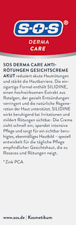 Gesichtscreme Anti-Rötungen Akut, 50 ml
