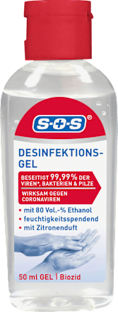 Handdesinfektionsgel, Reisegröße, 50 ml