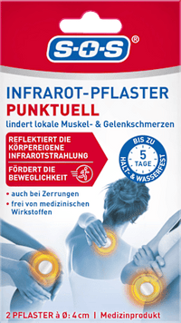 Flexibele infraroodpleisters, 2 stuks