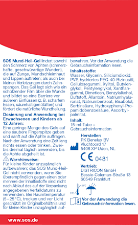 Mund-Heilgel, 15 ml