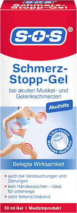 Schmerz-Stopp-Gel, 50 ml