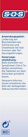 Sodbrennen Blocker DUAL Kautabletten, 20 St