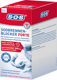 Sodbrennen Blocker Forte Liquid Sticks 24 St, 240 ml