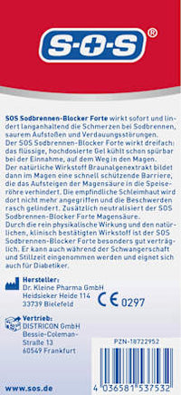 Sodbrennen Blocker Forte Liquid Sticks 24 St, 240 ml