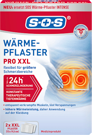PRO XXL Warmtepleisters, 2 stuks