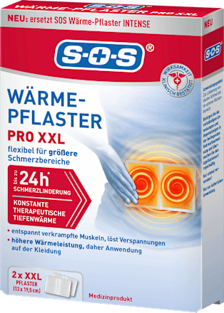 PRO XXL Warmtepleisters, 2 stuks