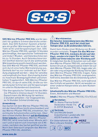 Wärme-Pflaster PRO XXL, 2 St