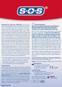 Wärme-Pflaster PRO XXL, 2 St