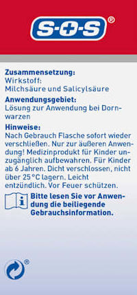Warzen Entferner Dornwarzen-Ex, 10 ml