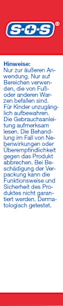 Wrattenverwijderaarpleisters, Wart-Ex, 24 stuks