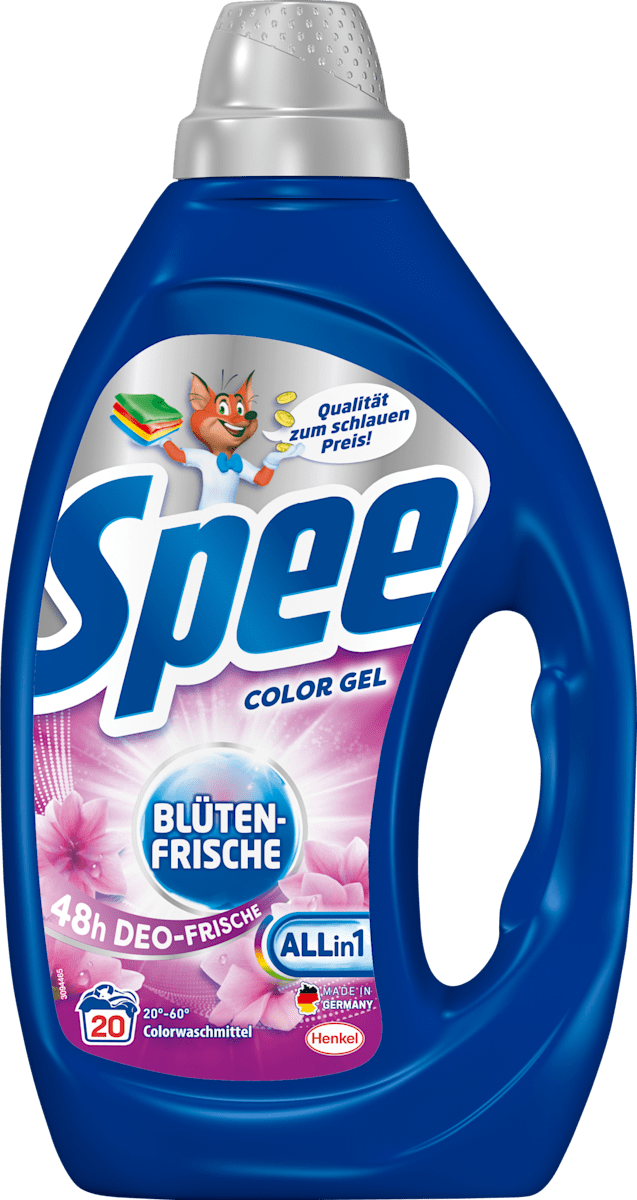 Spee Colorwaschmittel Gel Blütenfrische, 20 Wl