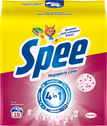 Colorwaschmittel Megaperls, 19 Wl Spee