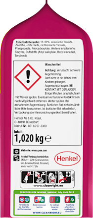 Colorwaschmittel Megaperls, 17 Wl