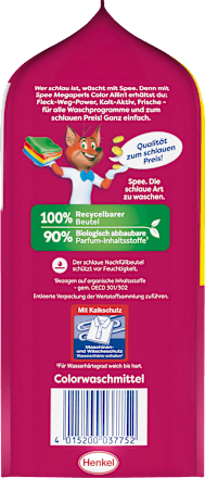 Colorwaschmittel Megaperls, 17 Wl