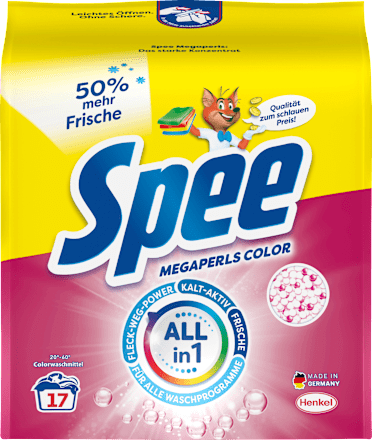 Colorwaschmittel Megaperls, 17 Wl
