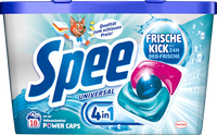 Vollwaschmittel Caps Power Deo Frische-Kick, 18 Wl Spee