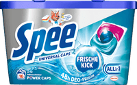 Vollwaschmittel Caps Power Deo Frische-Kick, 16 Wl