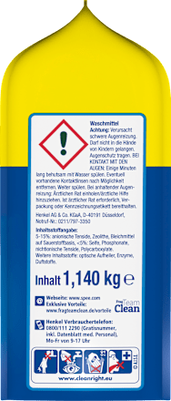 Vollwaschmittel Megaperls mit Duft, 19 Wl Spee