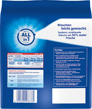 Vollwaschmittel Megaperls Universal, 17 Wl
