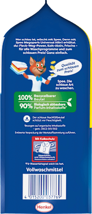Vollwaschmittel Megaperls Universal, 17 Wl