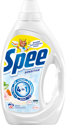 Vollwaschmittel Sensitive Gel, 22 Wl Spee