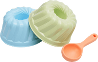 Sandkuchen Bäckerei Set pastell, 1 St
