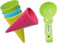 Sandspielzeug Eis-Duo, 5tlg, 1 St