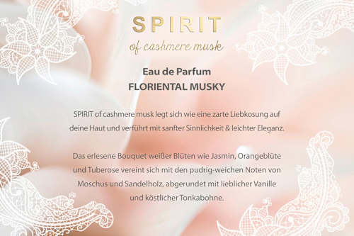 Geschenkset Cashmere Musk Eau de Parfum 2tlg, 1 St SPIRIT