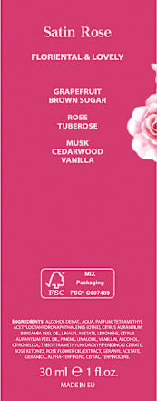 Satin Rose Eau de Parfum, 30 ml