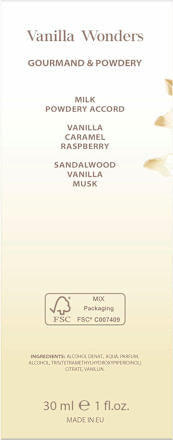 Vanille Wonders Eau de Parfum, 30 ml