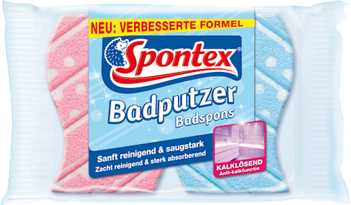 Badkamerreiniger Badspons, 2 stuks