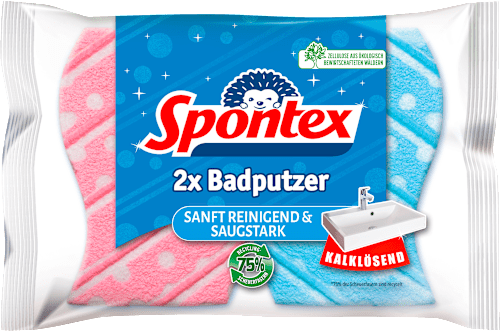 Badkamerreiniger Badspons, 2 stuks
