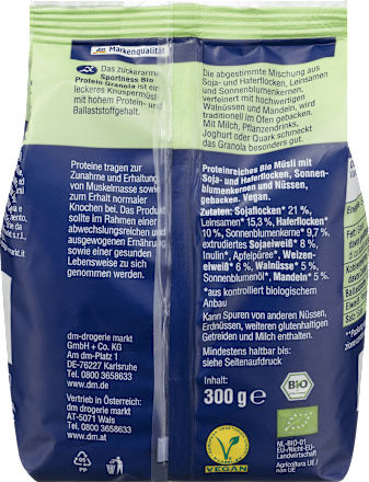 Bio Protein Granola, 300 g