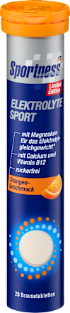 Elektrolyte Sport Orangen-Geschmack, Brausetabletten (20 Stück), 82 g