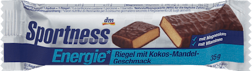 Energiereep, kokos-amandelsmaak, 35 g