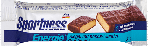 Energieriegel, Kokos Mandel Geschmack, 35 g