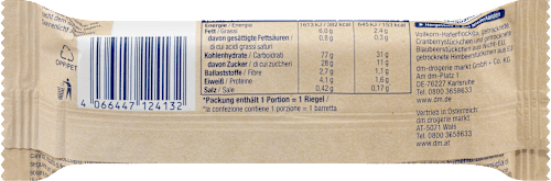Energieriegel, Natural Energy, Vollkorn-Haferflocken, Cranberries, Himbeeren & Blaubeeren, 40 g