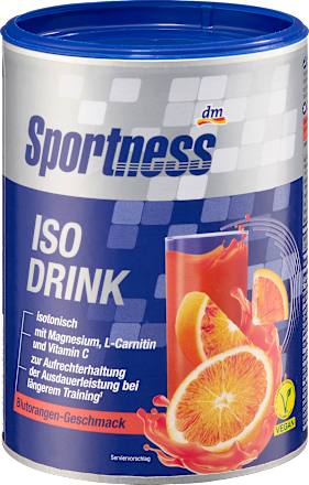 Iso Drinkpoeder, Bloedsinaasappelsmaak, 750 g