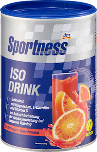 Iso Drinkpoeder, Bloedsinaasappelsmaak, 750 g