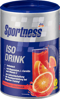 Iso Drink Pulver, Blutorangen Geschmack, 750 g