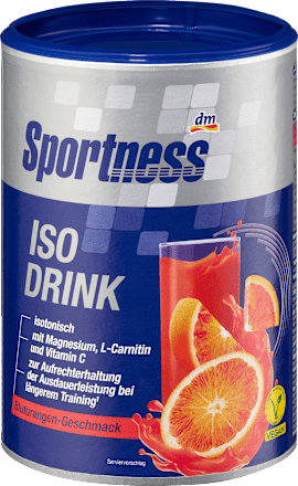 Iso Drink Pulver, Blutorangen Geschmack, 750 g