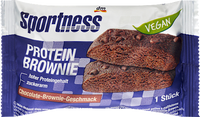 Protein Brownie, Chocolate Brownie Geschmack, vegan, 75 g Sportness