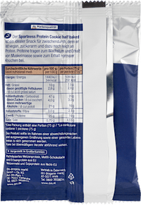 Protein Cookie, Half Baked, Chocolate Chip Geschmack, vegan, 75 g