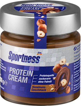 Protein Cream, Haselnuss Geschmack, 200 g