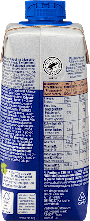 Proteïnedrank, chocoladesmaak, klaar om te drinken, 330 ml