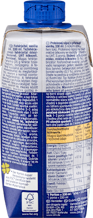 Protein Drink, Vanille Geschmack, trinkfertig, 330 ml